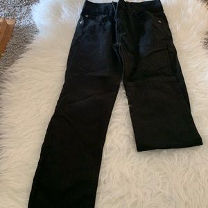 Boys H&M black Jeans Regular slim fit size 6-7